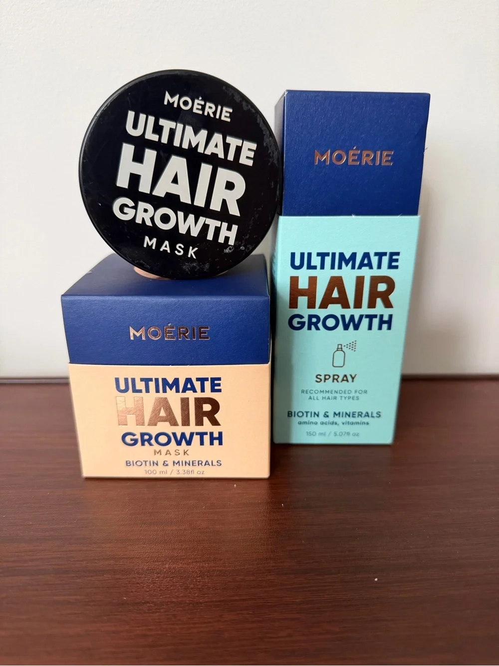 Ultimate Hair Growth Mask & Spray - Blue/Peach